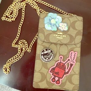 Coach phone bag